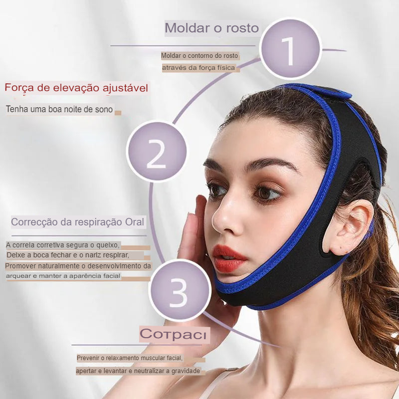 Faixa Facial Anti-Ronco Apnéia - StopRonco®