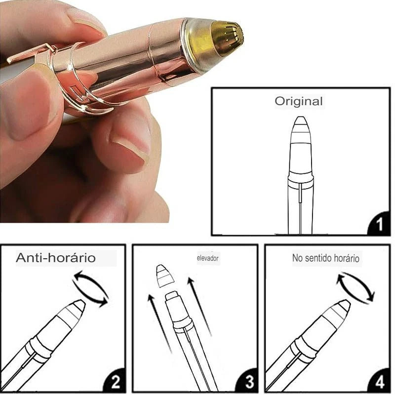 Aparador de Pelos Faciais Sobrancelhas - Maximus